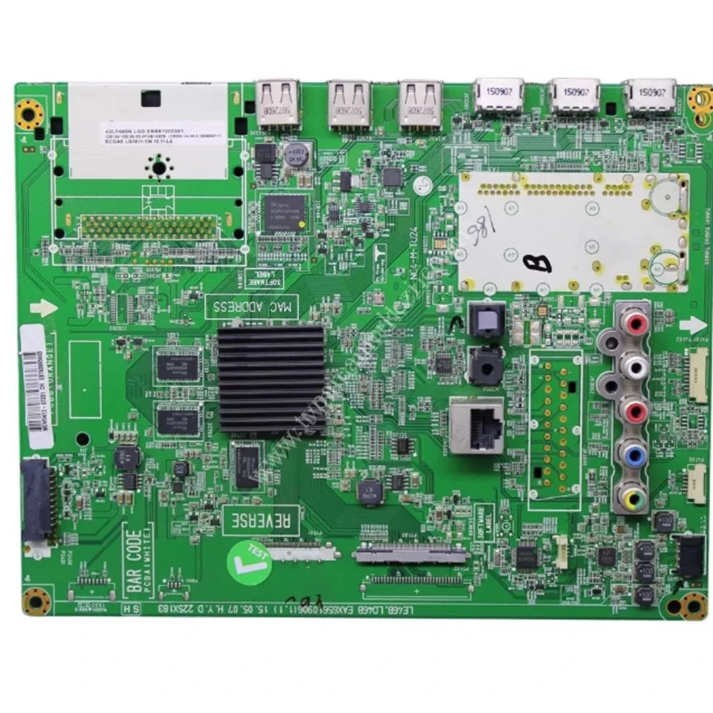 EAX65610906(1.1) , LE46B , LD46B , EBR81202001 , EBU62943202 , LG 42LB580N , Main Board , Anakart