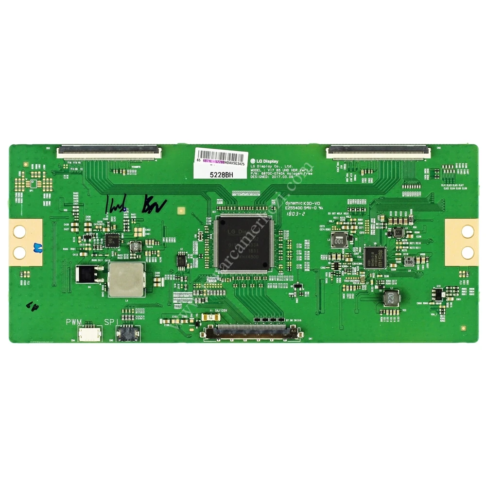 6870C-0740A , 6871L-5228B , LG 65UH600V , Hitachi 65R80 , T-Con Board , Adres Kartı