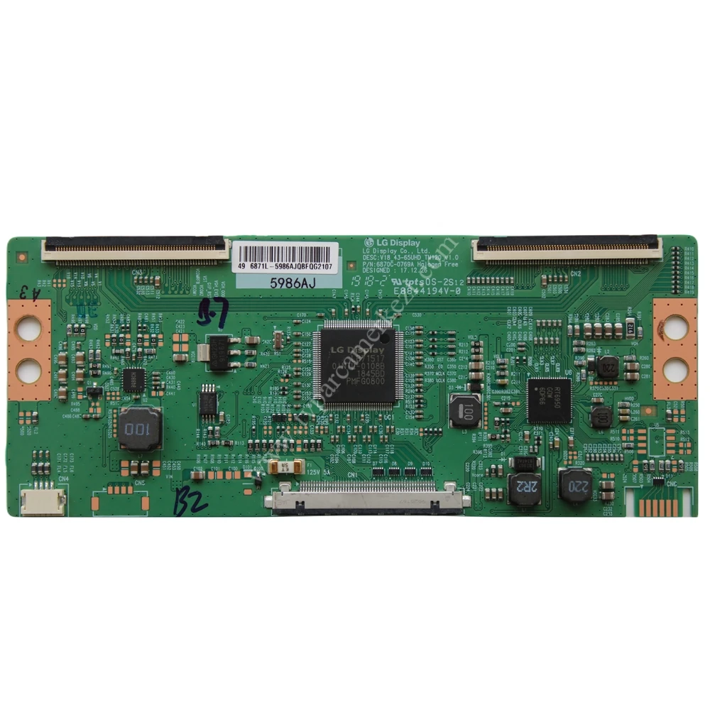 6870C-0769A , 6871L-5986A , Vestel 50UD8200 , T-Con Board , Adres Kartı
