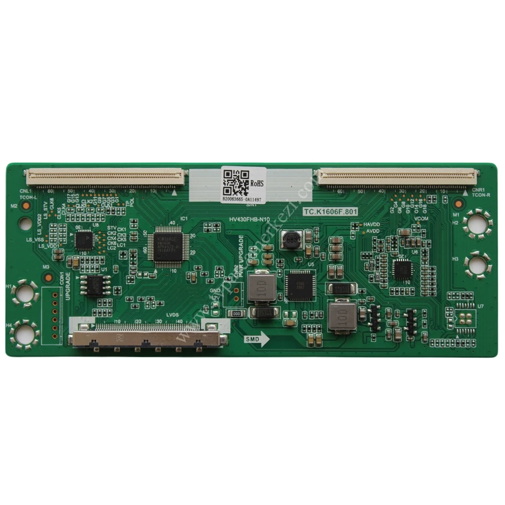 HV430FHB-N10 , TC.K1606F.801 , Sunny SN43DAL13/0216 , Woon WN43DLK13/0216 , T-Con Board , Adres Kartı