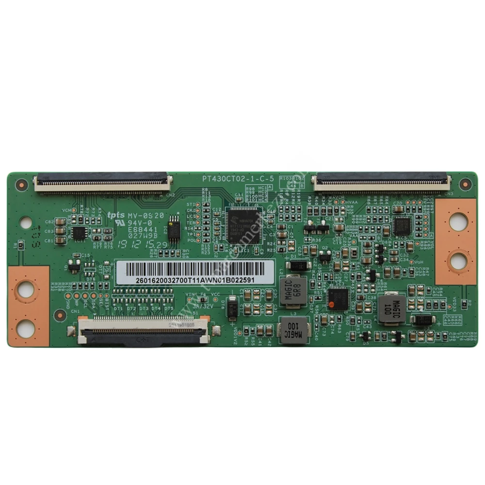 PT430CT02-1-C-5 , Vestel 43F8500 , Finlux 43FX620FA , T-Con Board , Adres Kartı