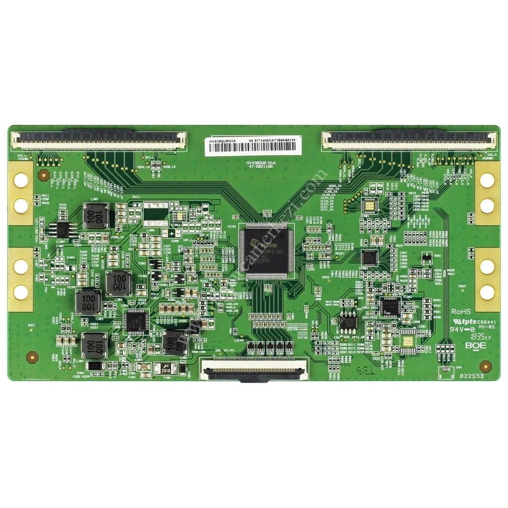 HV430QUB-N1A , 47-6021196 , Finlux 43FX620U , T-Con Board , Adres Kartı
