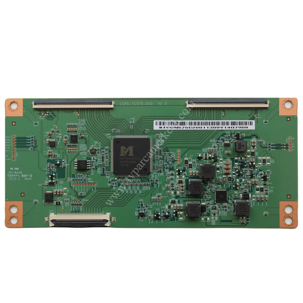 CCPD-TC575-003 V2.0 , STCON575C , Vestel 58U9500 , T-Con Board , Adres Kartı