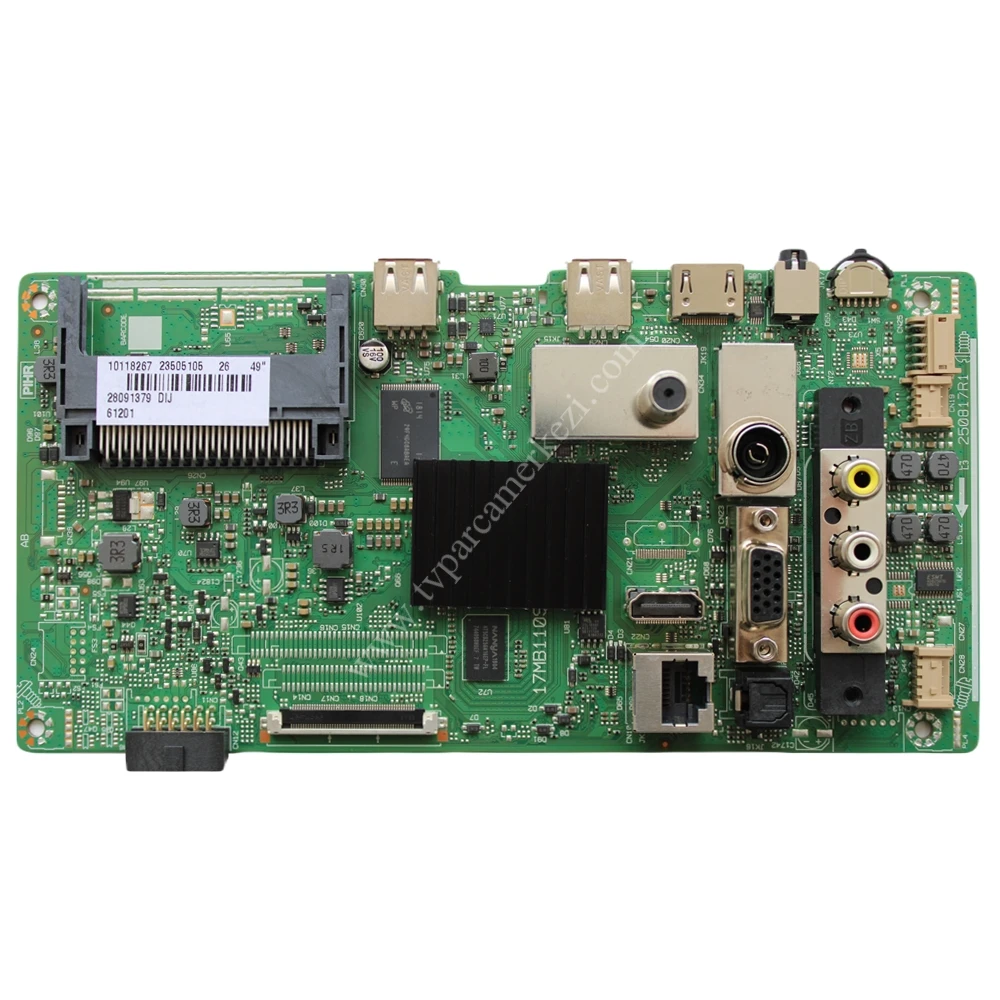 17MB110S , 23505105 , Finlux 49FX620F , Main Board , Anakart