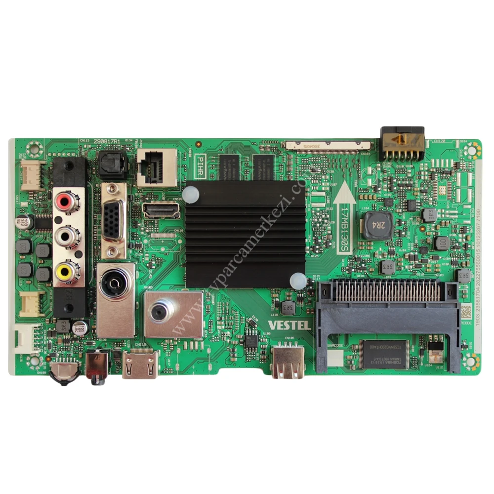 17MB130S , 23581704 , Finlux 43FX620U , Main Board , Anakart