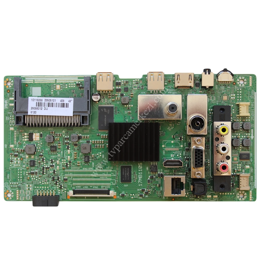 17MB110S , 23505101 , Finlux 43FX620F . Main Board , Anakart