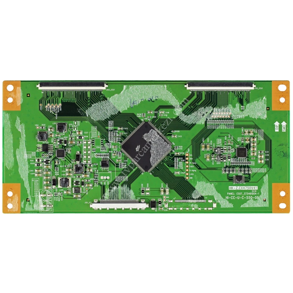 HK-Z.CX4750V41 , CS0T_ST5461D04-1 , 890.CON-55C0000-9H , Sunny SN055LSV59-AMF , T-Con Board , Adres Kartı