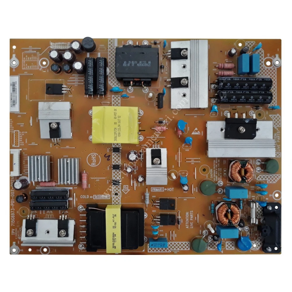 715G6973-P01-007-002M, PLTVFW481XAL9, P55040400, PHILIPS 55PUS6401/12, Power Board
