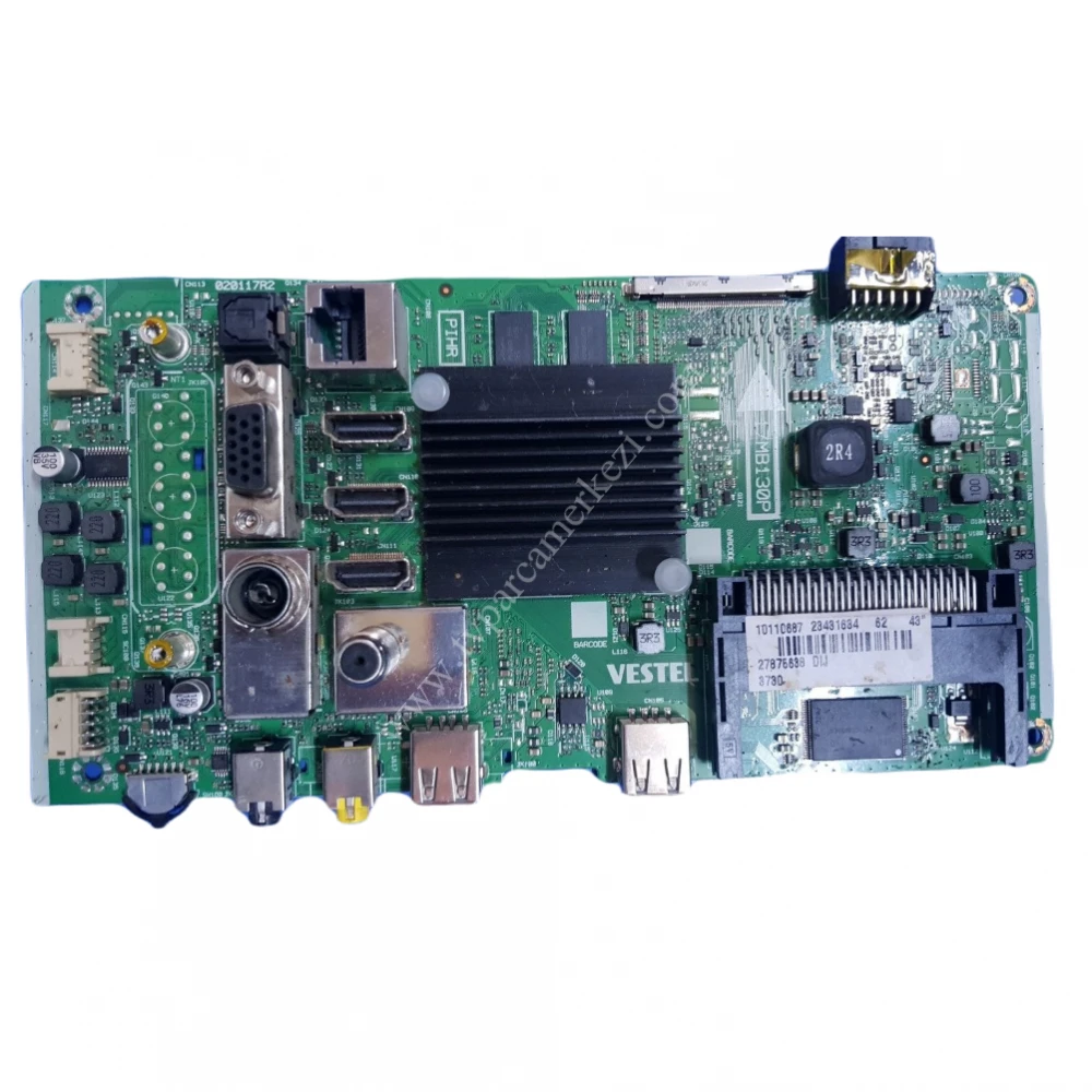 VESTEL17MB120, 23433437, 280735890046, VESTEL 43UD9300, MAİN BOARD , ANA KART, VES430QNUL-2D